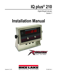 Thumbnail of document M 64640 iq210 installation enus revc 17211